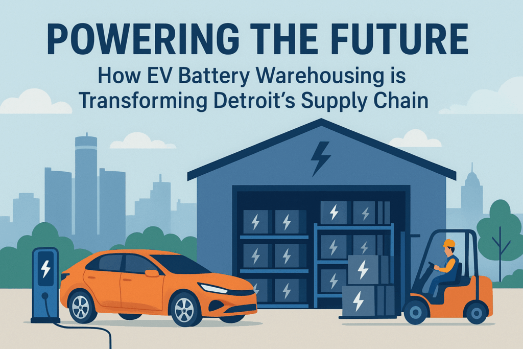 EV Battery Warehousing is Transforming Detroit’s Supply Chain